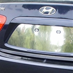 Hyundai Elantra Chrome License Plate Bezel, 2006, 2007, 2008, 2009, 2010