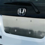 Honda Fit Chrome License Plate Bezel, 2009, 2010, 2011, 2012, 2013
