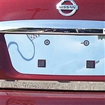 Nissan Maxima Chrome License Plate Bezel, 2009, 2010, 2011, 2012, 2013, 2014