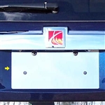 Saturn Vue Chrome License Plate Bezel, 2003-2007