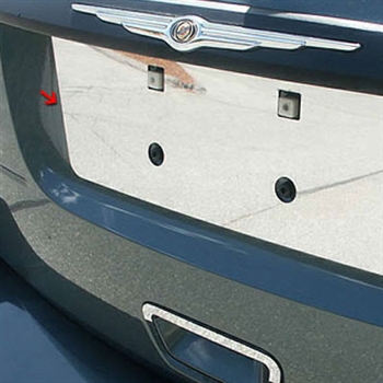 Chrysler Pacifica Chrome License Plate Bezel, 2004, 2005, 2006, 2007, 2008