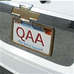 Chevrolet Equinox Chrome License Plate Bezel, 2006, 2007, 2008, 2009