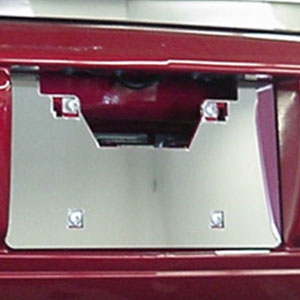 Cadillac DTS Chrome License Plate Bezel, 2006, 2007, 2008, 2009, 2010, 2011