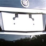 Cadillac CTS Sedan Chrome License Plate Bezel, 2008, 2009, 2010, 2011, 2012, 2013