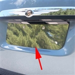 Dodge Grand Caravan Chrome License Plate Bezel, 2008, 2009, 2010, 2011, 2012, 2013, 2014, 2015, 2016, 2017, 2018, 2019, 2020