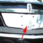 Lincoln MKS Chrome License Plate Bezel, 2009, 2010, 2011, 2012