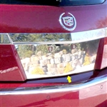 Cadillac CTS Sport Wagon Chrome License Plate Bezel, 2010, 2011, 2012, 2013, 2014