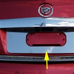 Cadillac SRX Chrome License Plate Bezel, 2010, 2011, 2012, 2013, 2014, 2015, 2016