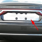 Lincoln Continental Chrome License Plate Bezel, 2017, 2018, 2019, 2020, 2021