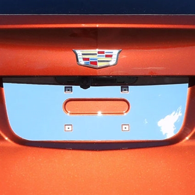 Cadillac XT4 Chrome License Plate Bezel, 2019, 2020, 2021, 2022, 2023