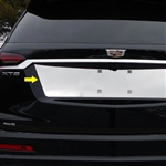 Cadillac XT6 Chrome License Plate Bezel, 2020, 2021, 2022, 2023