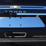 Chevrolet Suburban Chrome License Plate Bezel, 2021, 2022, 2023, 2024, 2025, 2026