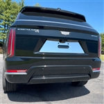 Cadillac Escalade IQ Chrome License Plate Bezel, 2025, 2026