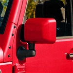 Jeep Wrangler Painted Mirror Covers, 2007, 2008, 2009, 2010, 2011, 2012, 2013, 2014, 2015, 2016, 2017