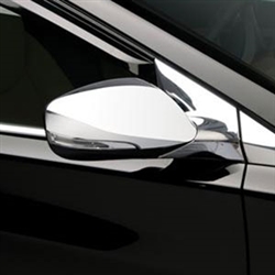 Hyundai Elantra Chrome Mirror Covers, 2011, 2012, 2013