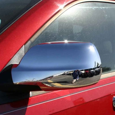 Jeep Grand Cherokee Chrome Mirror Covers, 2005, 2006, 2007, 2008, 2009