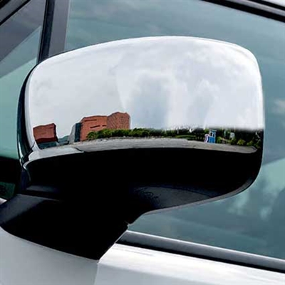 Jeep Renegade Chrome Mirror Covers, 2015, 2016, 2017, 2018. 2019, 2020, 2021, 2022, 2023