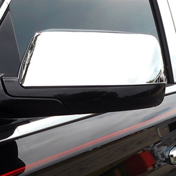 Chevrolet Suburban Chrome Mirror Covers, 2015, 2016, 2017, 2019, 2020