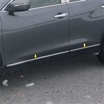 Nissan Rogue Chrome Door Accent Trim, 4pc 2014, 2015, 2016, 2017, 2018, 2019, 2020