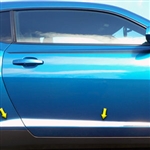 Chevrolet Camaro Chrome Door Molding Insert Trim, 2010, 2011, 2012, 2013, 2014, 2015