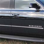 Chevrolet Suburban Chrome Door Accent Trim, 2021, 2022, 2023
