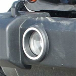 Jeep Wrangler 4 door Fog Light Trim, 2007, 2008, 2009, 2010, 2011, 2012, 2013, 2014, 2015, 2016, 2017, 2018