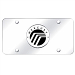 Mercury Chrome License Plate with Logo