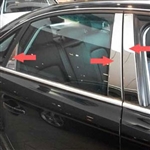 Audi A4 Chrome Pillar Post Trim, 2009, 2010, 2011, 2012, 2013, 2014, 2015, 2016, 2017, 2018