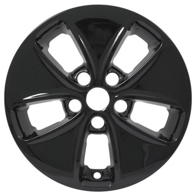 Kia Soul Snap-In Gloss Black Wheel Covers (16"), 4pc  2014, 2015, 2016