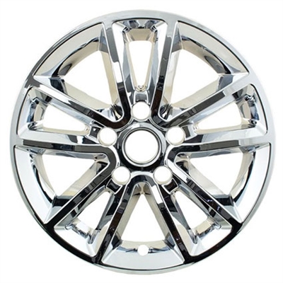 Dodge Journey Snap-In Chrome Wheel Covers (17"), 4pc 2014, 2015, 2016, 2017, 2018, 2019