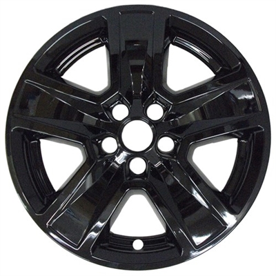 Jeep Compass Snap-In Gloss Black Wheel Covers (17"), 4pc 2022, 2023