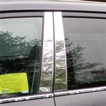 Kia Sorento Chrome Pillar Post Trim, 4pc. Set, 2011, 2012, 2013, 2014, 2015