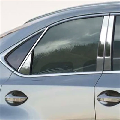 Lexus NX Chrome Pillar Post Trim, 8pc set, 2015, 2016, 2017, 2018, 2019, 2020, 2021