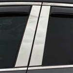 Nissan Murano Chrome Pillar Post Trim, 4pc 2015, 2016, 2017, 2018, 2019, 2020, 2021, 2022, 2023, 2024