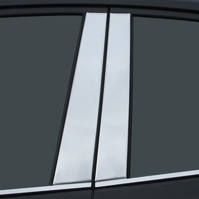 Toyota Prius Chrome 4pc. Pillar Post Trim, 2016, 2017, 2018, 2019, 2020, 2021, 2022