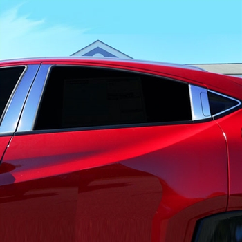 Honda HR-V Chrome Pillar Post Trim, 2016, 2017, 2018, 2019, 2020, 2021, 2022