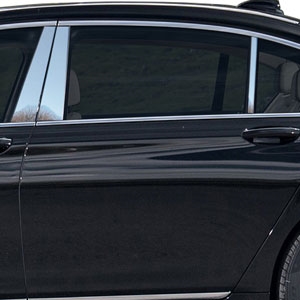 BMW 7-Series Chrome Pillar Post Trim, 2016, 2017, 2018, 2019, 2020