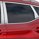 Nissan Rogue Chrome Pillar Post Trim, 2017, 2018, 2019, 2020, 2021