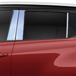 Nissan Kicks Chrome Pillar Post Trim, 2018, 2019, 2020, 2021