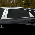 Toyota Avalon Chrome Pillar Post Trim, 6pc 2019, 2020, 2021, 2022