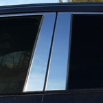 Toyota Rav4 Chrome Pillar Post Trim, 4pc 2019, 2020, 2021, 2022, 2023