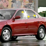 Honda Accord Chrome Pillar Trim, 6pc  2002