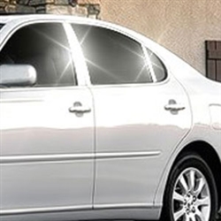 Lexus ES300 Chrome Pillar Post Trim, 2002, 2003, 2004, 2005, 2006