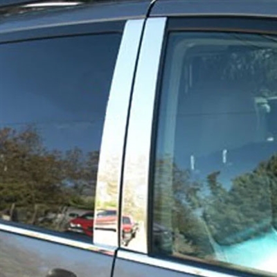 Toyota Sienna Chrome Pillar Post Trim, 2004, 2005, 2006, 2007, 2008, 2009, 2010