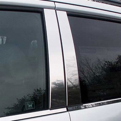 Honda Pilot Chrome Pillar Post Trim,  2003, 2004, 2005, 2006, 2007, 2008