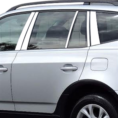 BMW X3 Chrome Chrome Pillar Post Trim, 2004, 2005, 2006, 2007, 2008, 2009, 2010