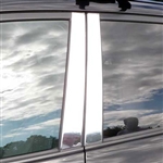 Toyota Rav4 Chrome Pillar Post Trim, 4pc 2006, 2007, 2008, 2009, 2010, 2011, 2012