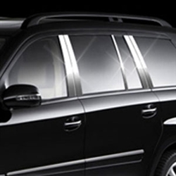 Mercedes GL Chrome Pillar Post Trim, 2007, 2008, 2009, 2010, 2011, 2012