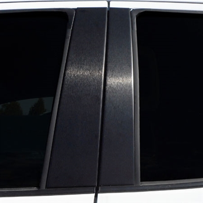 Toyota Tundra Matte Black Pillar Post Trim, 2007, 2008, 2009, 2010, 2011, 2012, 2013, 2014, 2015, 2016, 2017, 2018, 2019, 2020, 2021