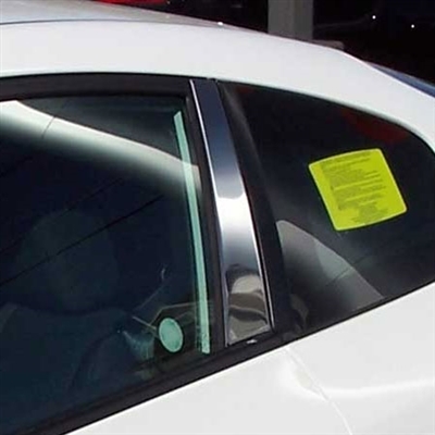 Honda Accord Coupe Chrome Pillar Post Trim, 2 piece set, 2008, 2009, 2010, 2011, 2012